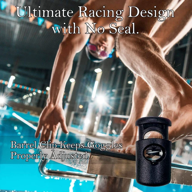 Alt view image 3 of 7 - Bungee Headband Goggle Strap - Swimming and Divers - Great Replacement Goggle Strap - Comfortable and Will Stay Secured - Men, Women, and Teens - Red