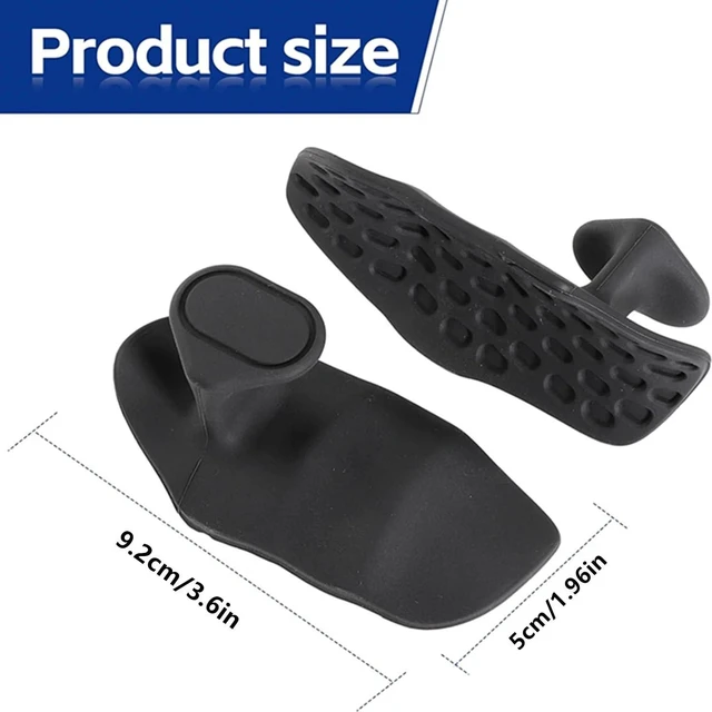 Alt view image 6 of 6 - Anti-Slip Workout Grips - Ergonomic Rubber Hand Protector Gloves for Weight Lifting, Pull-Ups, Gym Training and Exercise, for Men and Women