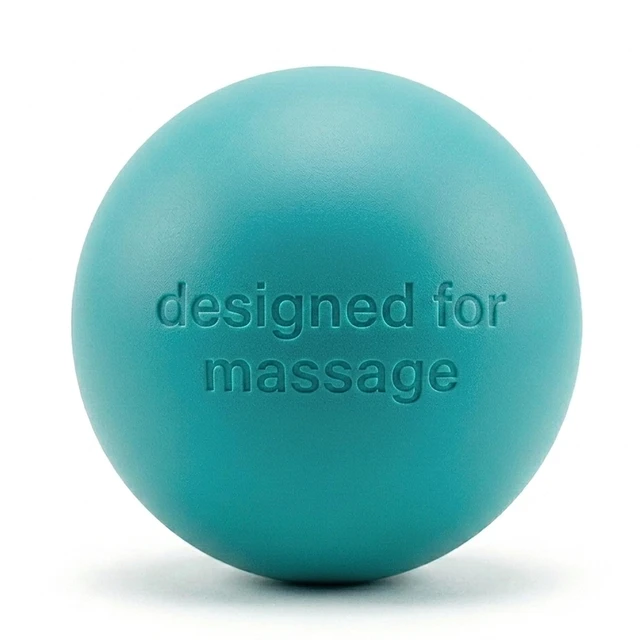 Main image of Massage Ball for Myofascial Release, Pure Silicone, Designed for Massage (NOT Lacrosse), Completely Free of BPA/Latex/Rubber/PFAS, for Trigger Point Therapy, Ideal Firmness and Traction