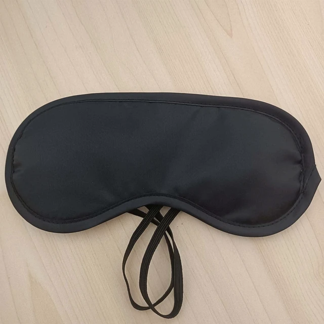 Alt view image 3 of 6 - 3 PCS Sleep Mask, Eye Mask for Sleeping, Adjustable Strap, Black | Eye Covers for Sleeping, Comfortable, Soft and Breathable, Blindfold for Men Women, Travel, Party Games