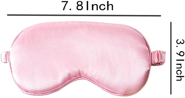 Alt view image 2 of 6 - Sleep Eye Mask Soft and Comfortable Fabric Eye Shade Cover for Travel Nap