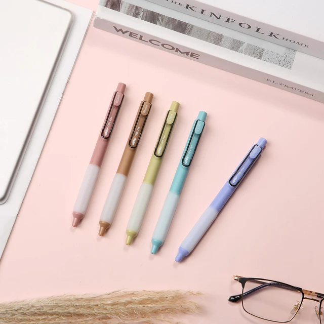 Alt view image 7 of 7 - Aesthetic Highlighters and Gel Pens, 10 Pack | Morandi Colors Bible Highlighters No Bleed, Morandi Ink Gel Pens, Fast Dry and No Smear for Bible Journaling, Planner
