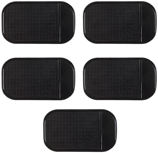 Main image of 5PCS Car Dashboard Non-Slip Mat, Thicker Sticky Mat & Anti Slip Pad, Cell Phone Bracket Mats, Anti-Slip Dash Pads for Cell Phones, Keys, Sunglasses, GPS, Coins, Mirrors (5PCS)