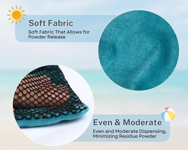 Alt view image 6 of 7 - Reusable Sand Remover Bag and Towel Bands Set Beach Accessories Must Haves Set of 5 (3 Sand Removers + 2 Towel Bands)
