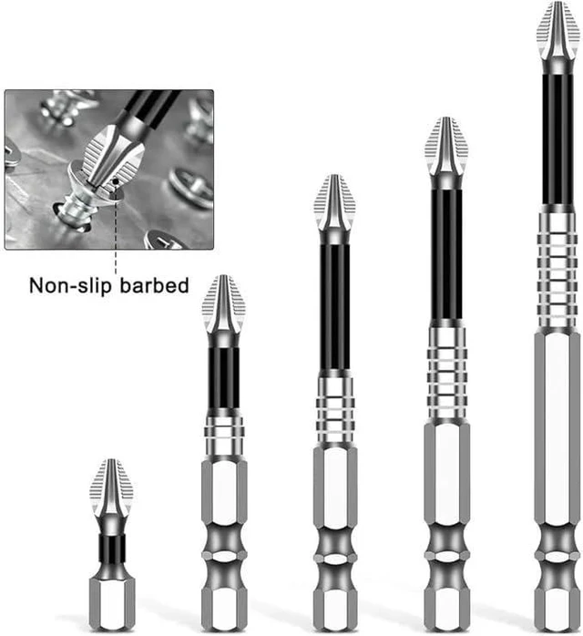 Alt view image 7 of 7 - High Magnetic Screwdriver Drill Bit Set, 2025 New Magnetic Screwdriver Bits, Universal Anti Slip Magnetic Electric Screwdriver Set Suitable for Home Decoration, Car Repair (10Pcs)