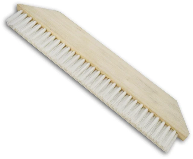 Main image of Large Paint Brush Polypropylene Cloth Waterproof Construction Professional Brushes Hand Broom for Floor Wall Worktop (White)
