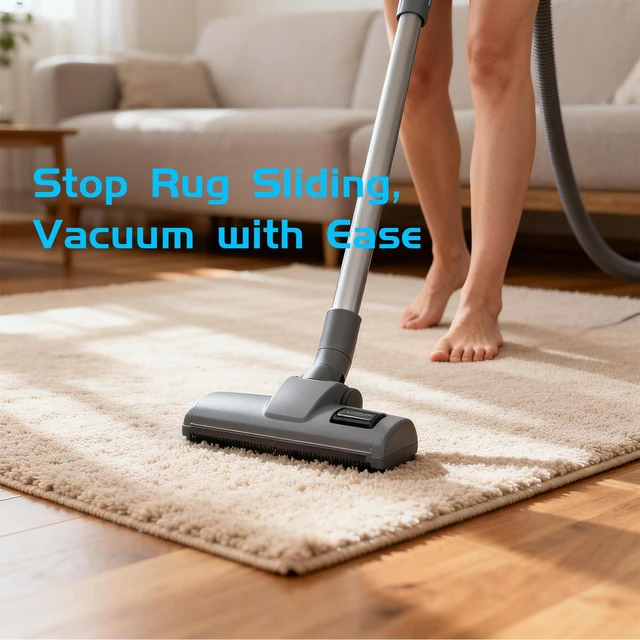 Alt view image 7 of 7 - 8 PCS Triangle Rug Tape, Double-Sided Non Slip Carpet Grippers, No Residue No Damage Anti-Curling Rug Pads, Keep Corners Flat for Hardwood Floors Tiles and Area Rugs