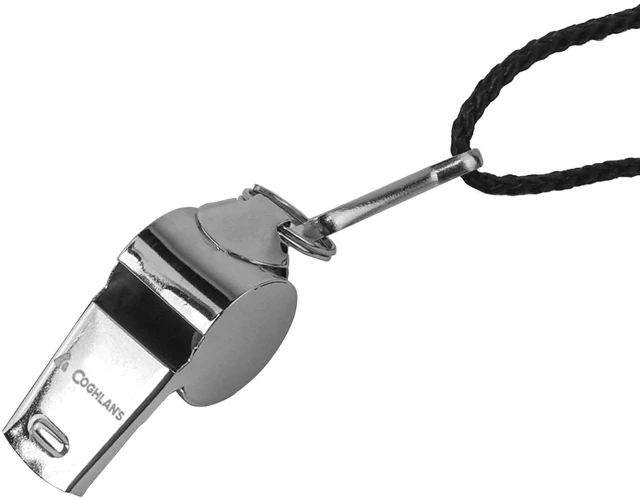 Alt view image 2 of 2 - Signal Whistle - Emergency Survival Whistle with Lanyard for Hiking, Camping, Boating, Outdoor Safety, Loud and Durable Design for Rescue and Adventure Gear