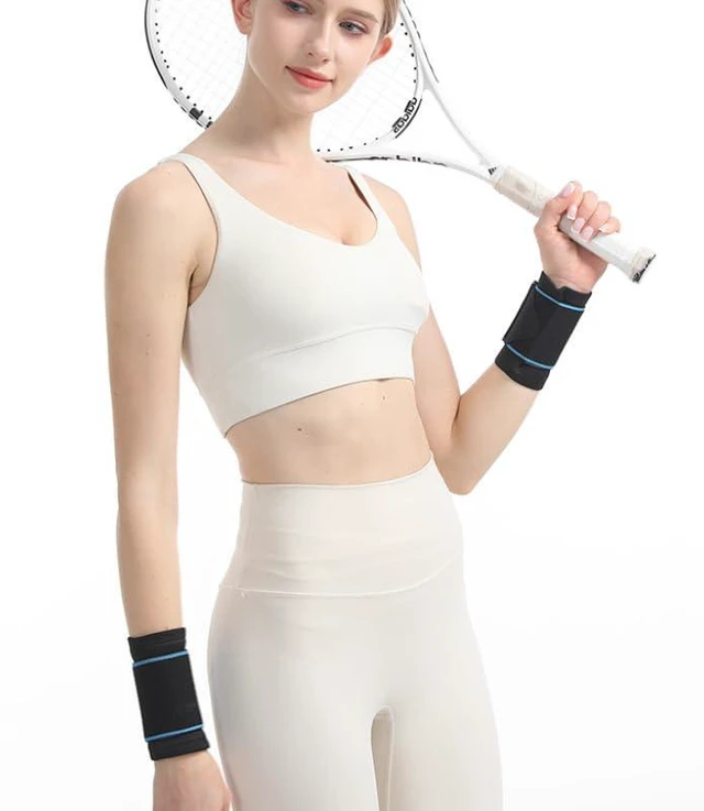 Alt view image 6 of 7 - Wrist Brace for Pain Relief, Adjustable Compression Wrist Support for Carpal Tunnel, Tendonitis, Gym, Workout & Weightlifting