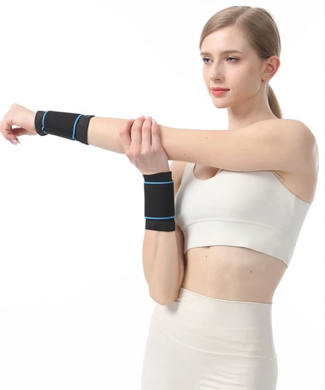 Alt view image 7 of 7 - Wrist Brace for Pain Relief, Adjustable Compression Wrist Support for Carpal Tunnel, Tendonitis, Gym, Workout & Weightlifting