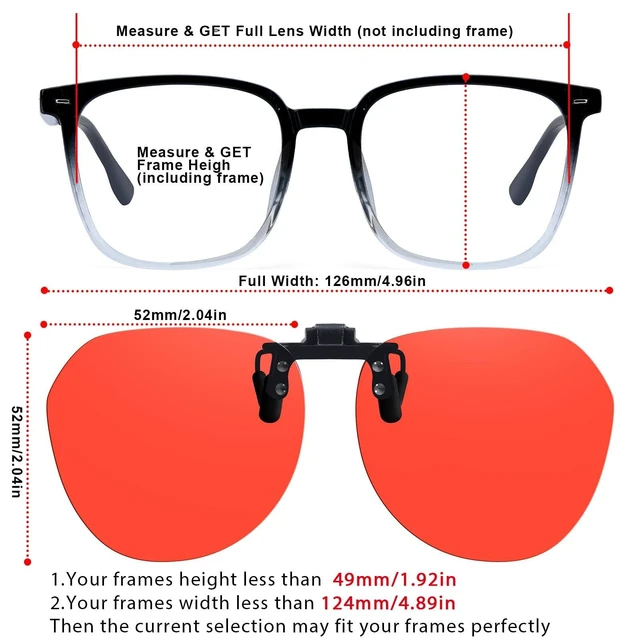 Alt view image 9 of 10 - VIEWBETTER 3 Pack Clip On Blue Light Blocking Glasses for Eyes Strain/Light-Sensitive Flip Up Computer Gaming Glasses BL1009