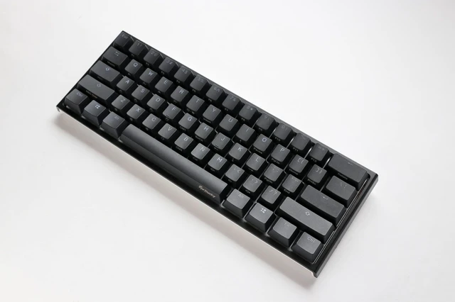 Alt view image 7 of 10 - Ducky One 2 Pro 60% Mechanical Keyboard: Quack Mechanics Dampening, Gateron Silent Brown Switches, High-Density PBT doubleshot Keycaps, RGB, US, Blackout