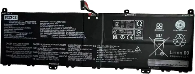 Alt view image 4 of 6 - L21D4PC4 Battery 70Wh 4511mAh Replacement for Lenovo Slim 7 Prox 14IAH7 / 7 Prox 14ARH7 / Yoga Slim 7 Prox 14IAH7 / 7 Prox 14ARH7 Series SB11F52564 L21C4PE0 L21D4PE0 L21C4PC4 15.52V