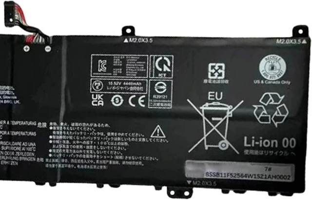 Alt view image 6 of 6 - L21D4PC4 Battery 70Wh 4511mAh Replacement for Lenovo Slim 7 Prox 14IAH7 / 7 Prox 14ARH7 / Yoga Slim 7 Prox 14IAH7 / 7 Prox 14ARH7 Series SB11F52564 L21C4PE0 L21D4PE0 L21C4PC4 15.52V