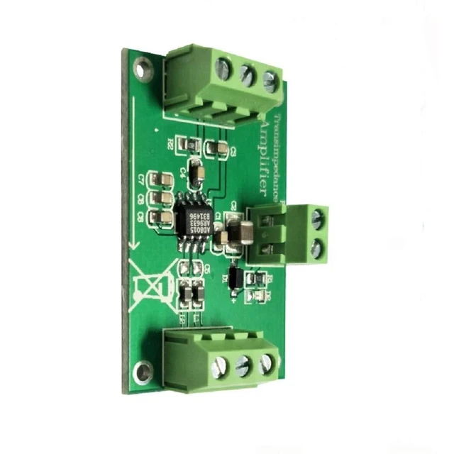 Alt view image 9 of 10 - Taidacent AD8015 Wideband/Differential Output Transimpedance Amplifier Module Single-Ended to Differential 240M Bandwidth 155Mbps Data Rate