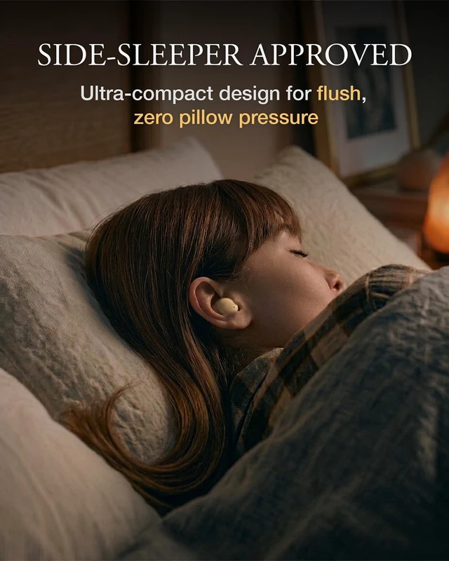 Alt view image 8 of 10 - Final Audio ZE500 True Wireless ASMR Earbuds - Ultra-Compact Bluetooth Sleep Earbuds for Side Sleepers, 3D Binaural Sound, Zero Ear Pressure, Custom Tuned for Relaxation & ASMR (Dark Gray)