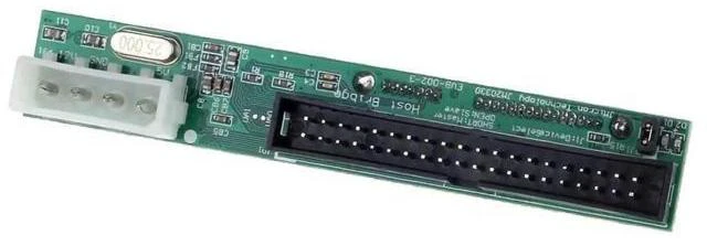Alt view image 11 of 14 - Narrow PCB IDE PATA to SATA Converter Adapter, Parallel to Serial ATA Bridge Board for 2.5/3.5" HDD, DVD, CD-ROM, CD-RW, DVD-RAM Drives with 7+15Pin SATA Port