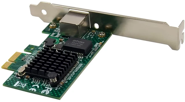 Alt view image 12 of 14 - PCIe Gigabit Ethernet Server Adapter with Broadcom NetXtreme BCM5751 10/100/1000Mbps Gigabit Desktop PCI-E Network Card NIC