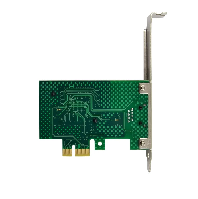 Alt view image 14 of 14 - PCIe Gigabit Ethernet Server Adapter with Broadcom NetXtreme BCM5751 10/100/1000Mbps Gigabit Desktop PCI-E Network Card NIC