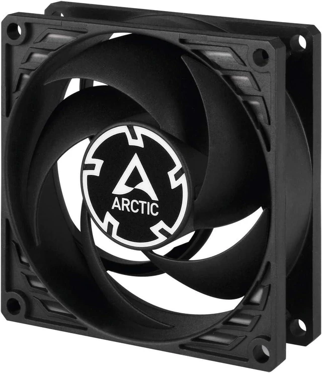 Alt view image 9 of 14 - ARCTIC P8 PWM PST CO - 80 mm Case Fan, PWM Sharing Technology (PST), Pressure-optimised, Dual Ball Bearing for Continuous Operation, Computer, 200-3000 RPM
