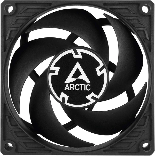 Alt view image 10 of 14 - ARCTIC P8 PWM PST CO - 80 mm Case Fan, PWM Sharing Technology (PST), Pressure-optimised, Dual Ball Bearing for Continuous Operation, Computer, 200-3000 RPM