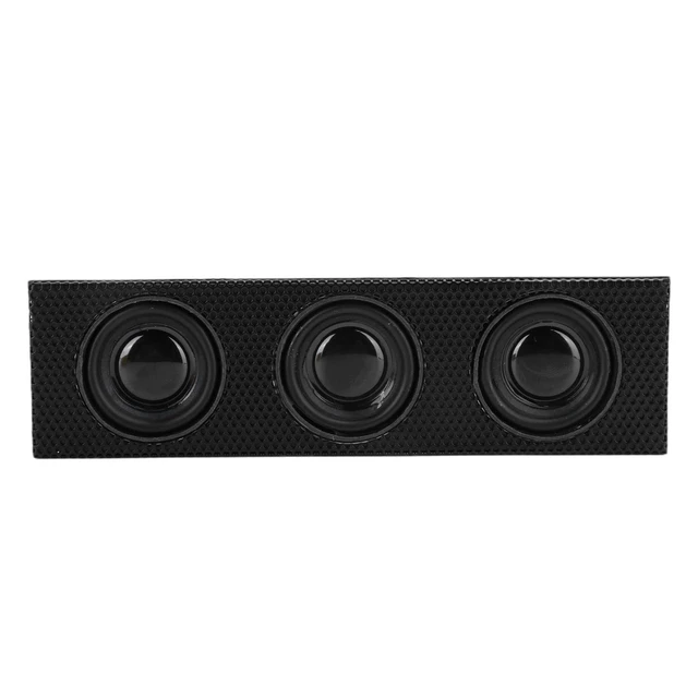 Alt view image 7 of 10 - Acouto PC Front Panel Speaker Stereo Surround Computer Case Builtin Mic Loudspeaker 5.25in STW9005 Stereo Speaker PC Front Panel Computer Case Built in Music Loudspeaker Case Mic Loudspea