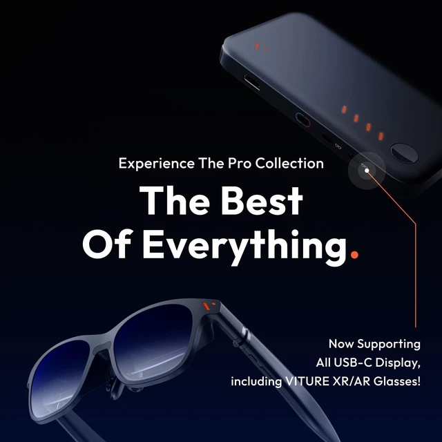 Alt view image 7 of 10 - VITURE Pro Mobile Dock First-Ever Immersive XR Experience for Switch 2, Compatible with PS, Co-op Stream & Play, 2D/3D Content, fits Switch, Fire TV, HDMI Devices, for USB-C Display & XR/AR Glasses