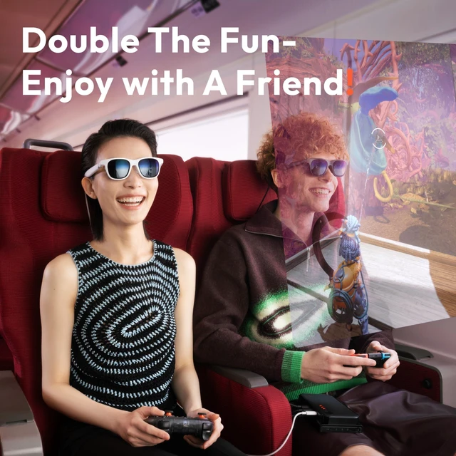 Alt view image 10 of 10 - VITURE Pro Mobile Dock First-Ever Immersive XR Experience for Switch 2, Compatible with PS, Co-op Stream & Play, 2D/3D Content, fits Switch, Fire TV, HDMI Devices, for USB-C Display & XR/AR Glasses