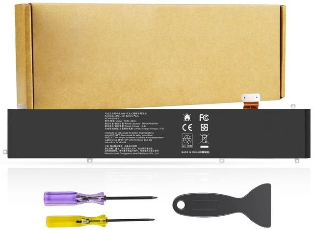 Alt view image 11 of 12 - RC30-0248 Battery Replacement for Razer Blade Advanced 15 2018 2019 2020 2021 RTX 2060 2070 2080 RZ09-02385 RZ09-02386 RZ09-02386E92 RZ09-02486 RZ09-02886 RZ09-02887 RZ09-0301 RZ09-03135 4ICP4/55/162