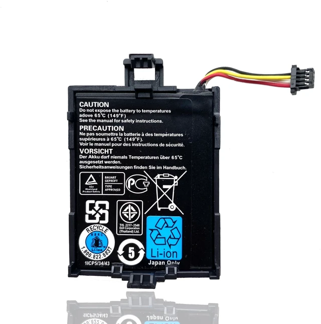 Alt view image 7 of 10 - CQCBD T40JJ Battery for Dell Perc Raid H710 H710P H730 H730p H810 H830 PowerEdge M620 R320 R420 R520 R620 R720 R820 T110 II T420 70K80 H132V