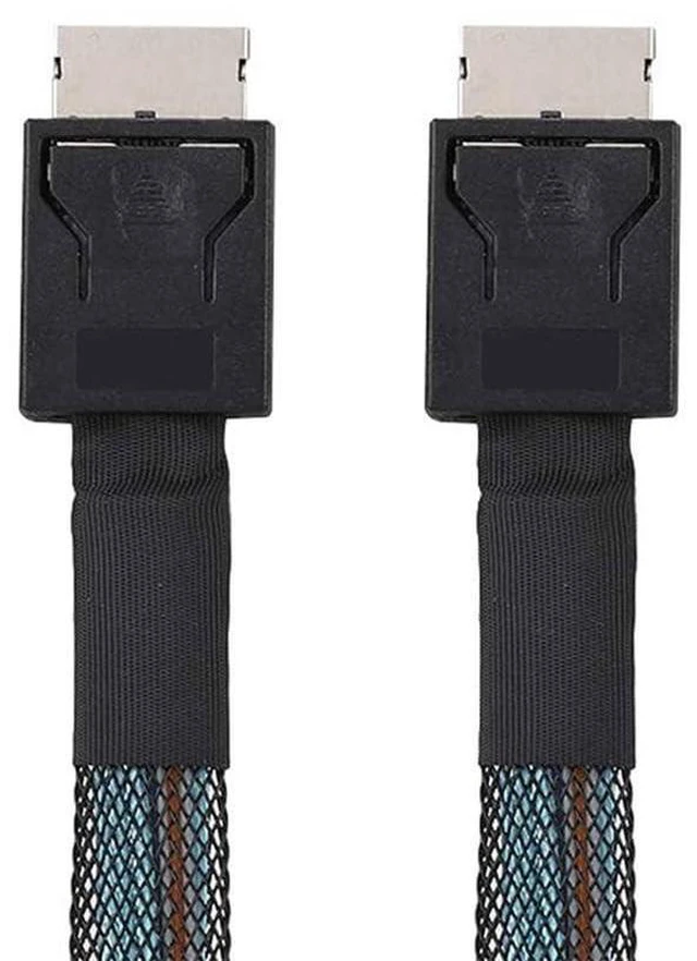 Alt view image 6 of 10 - xiwai Straight Type Connector OcuLink PCI-Express SFF-8611 4i Male to PCIe SFF-8611 Male Data Active Cable for External eGPU SSD, 50cm