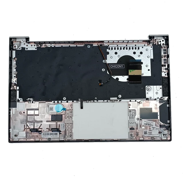 Alt view image 7 of 10 - M07090-001 M36312-001 Replacement for HP Elitebook 840 G7 840 G8 Laptop Upper Top Cover Case Palmrest Backlit US Keyboard Assembly Part Silver