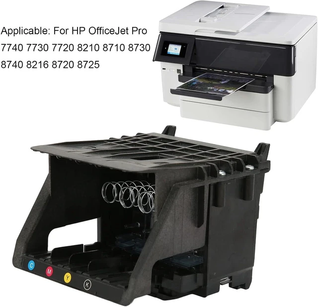 Alt view image 11 of 14 - Printhead Replacement, Compatible Upgrade 952 Print Head Chip Print Head Replacement OfficeJet Pro 7740 7730 7720 8210 8710 8730 8740 8216 8720 8725 Printer Head Replacement Printer Accessories
