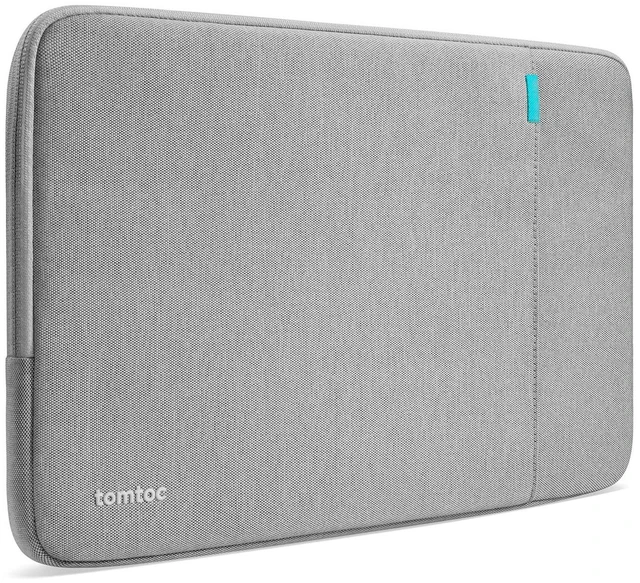 Alt view image 6 of 10 - tomtoc 360 Protective Laptop Sleeve for 14-inch New MacBook Pro M5/M4/M3/M2/M1 Pro/Max A3112 A3401 A3185 A2992 A2918 2025-2021, Water-Resistant Case Bag with Accessory Pocket for 13.8 Surface Laptop 7