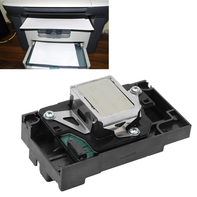 Alt view image 10 of 10 - Color Printhead for L1800 R390 270R 1430 1400 Print Head Replacement