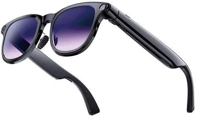 Alt view image 16 of 17 - AI Smart Glasses with 8MP Camera, Real-Time Translation & Object Recognition 1200P Video, 32MP Photo, Voice Assistant, WiFi Transfer For Meetings, Travel, Lecture Recording