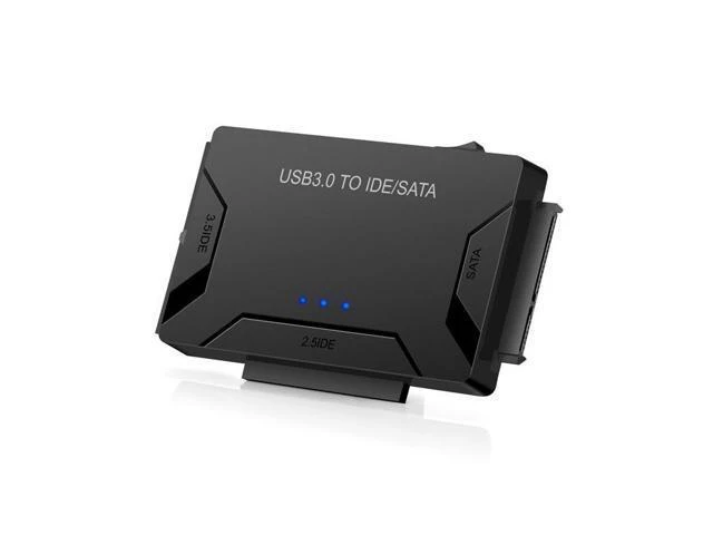 Alt view image 8 of 14 - WISDUM USB 3.0 to IDE/SATA Converter Hard Drive Adapter with Power Switch for 2.5"/3.5"SATA HDD/SSD & IDE HDD Drives Optical Drive, Support 6TB, Include 12V 2A Power Adapter & USB 3.0 Cable