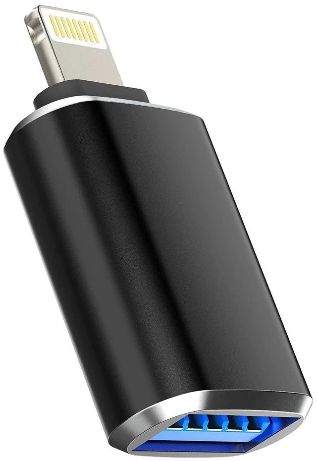 Alt view image 8 of 14 - for iPhone OTG Adapter Lightning to USB Dongle Camera Card Reader Flash Drive Mouse Keyboard U Disk MIDI 3.0 Hub 11 12 13 14 Pro Max Mini Xr X Xs Plus for iPad Air Piano Data Sync Converter