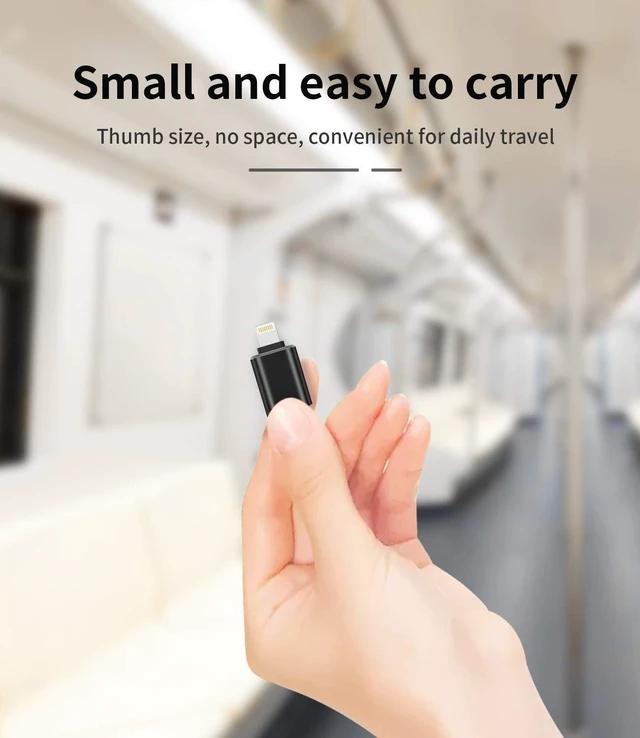 Alt view image 12 of 14 - for iPhone OTG Adapter Lightning to USB Dongle Camera Card Reader Flash Drive Mouse Keyboard U Disk MIDI 3.0 Hub 11 12 13 14 Pro Max Mini Xr X Xs Plus for iPad Air Piano Data Sync Converter