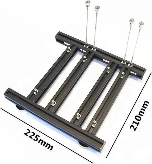 Alt view image 15 of 15 - 2GPU Graphics card holder DIY external graphics card base GPU open rack support Miner mining