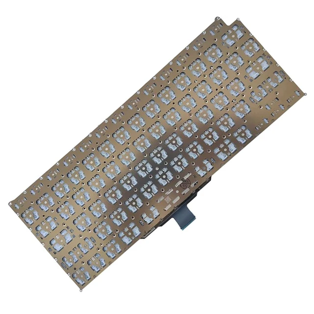 Alt view image 7 of 10 - Aokyitzm New US Keyboard with Flex Cable and Screw Kit EMC 3598 Replacement for MacBook Air 13" Retina Display A2337 Late 2020