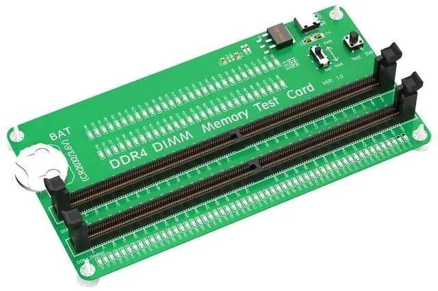 Alt view image 19 of 19 - DDR4 Memory Tester, Desktop Computer Memory Test Card With LED Indicators
