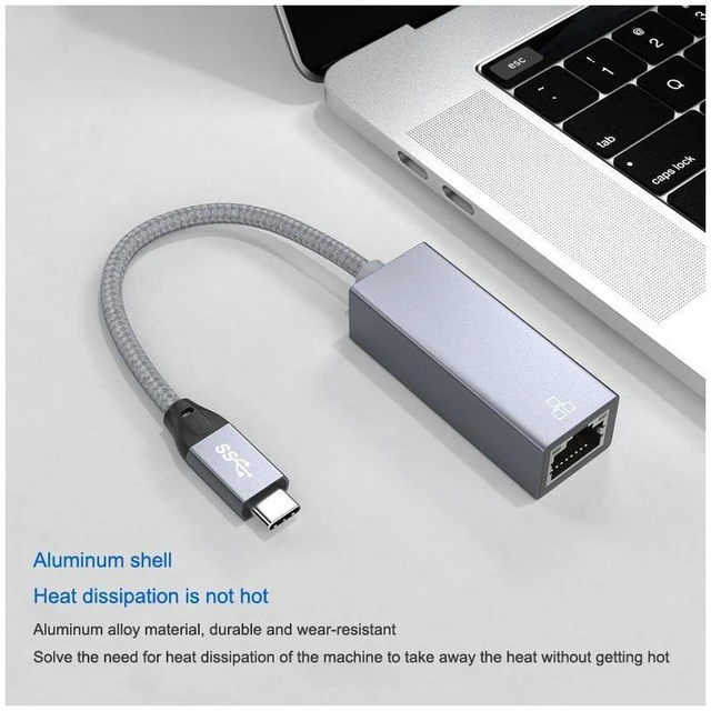Alt view image 16 of 20 - 2.5G USB to RJ45 Interface Ethernet USB 3.0 LAN Adapter RTL8156 Wired USB 3.0 2500M External Network Converter for Windows 7/ 8/10 MacBook Ethernet eokCXOY