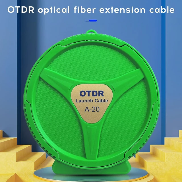 Alt view image 7 of 10 - SAIVXIAN OTDR Dead Zone Eliminator Fiber Optic Transmission Launch Cable Box SC/UPC-SC/UPC 1KM Singlemode Fiber Optic Testing Extension line Transmission Cable Ring Test Tools 1000m Test Tool