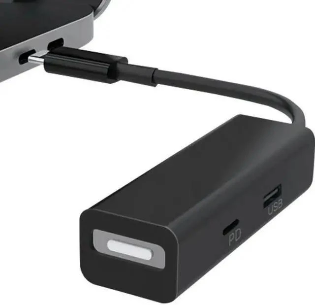 Alt view image 3 of 6 - WISDUM Anywatt,USB C Magsafe Adapter,Type C to Magsafe 1&2 Converter Adapter Charge,Compatible with New Pro/Air and Any USB C Devices,black
