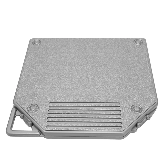 Alt view image 6 of 8 - Acouto Professional 0 I Empty Tape Reel Storage Box - Scratch Case with Eling and Handle for Recording Tapes Black (Grey)