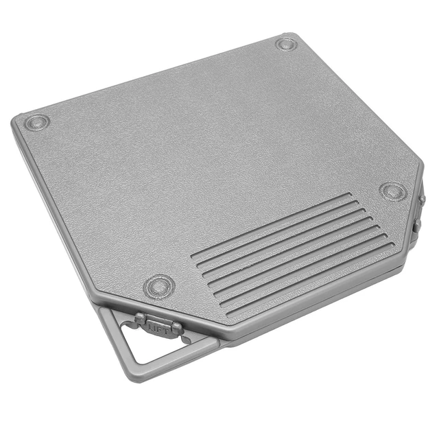 Alt view image 7 of 8 - Acouto Professional 0 I Empty Tape Reel Storage Box - Scratch Case with Eling and Handle for Recording Tapes Black (Grey)