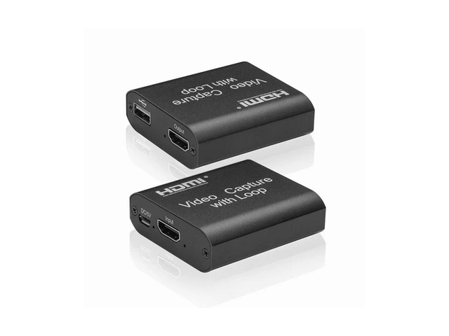 Alt view image 15 of 20 - 4K HDMI Capture Card USB 2.0 1080P Grabber Phone Video Capture with Loop Output Game Recording Device For Youtube Live Streaming PS4 IOS Phone HDV XBox one