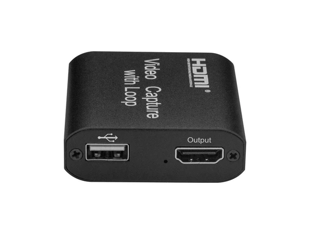 Alt view image 20 of 20 - 4K HDMI Capture Card USB 2.0 1080P Grabber Phone Video Capture with Loop Output Game Recording Device For Youtube Live Streaming PS4 IOS Phone HDV XBox one