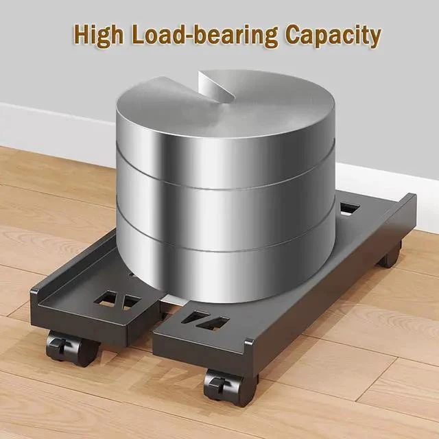 Alt view image 14 of 14 - Computer Tower Stand, Adjustable CPU Stand Cart, Mobile PC Stand with Rolling Casters, CPU Raise Fits Most PC Gaming Office Desk Accessories - Black